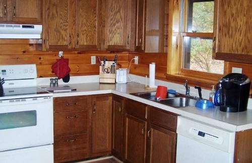 McHenry Cabina | Gran Log Cabin Situado zona de Deep Creek Lake.