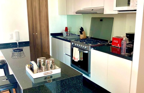 La Condesa Apartamento | Diseño Único Con 2 Recámaras, Alberca Y Gimnasio