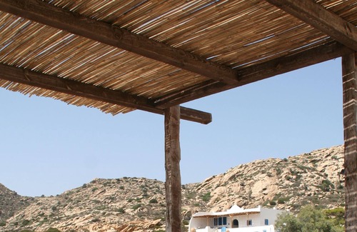 Milopotas Casa | Villa en la playa de la isla griega / playa 'privada'
