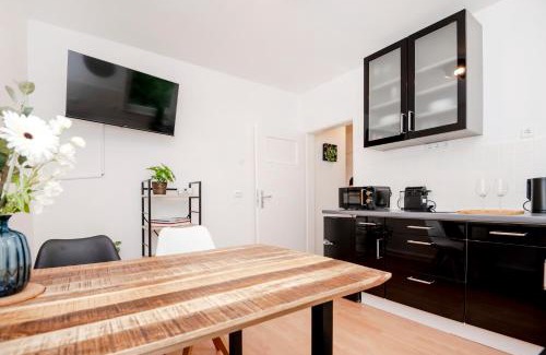 Stadtbezirke VII Apartamento | Green Apartment for 4 - Essen, Kitchen, WIFI, Netflix