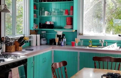 Lubbers Quarters Cay Casa | Green Bananas Cottage con playa de arena y muelle privado