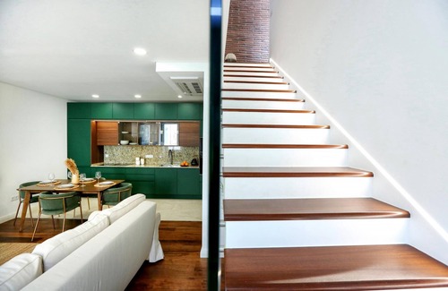Se Apartamento | Green Faro Modern Duplex With A Bliss Terrace