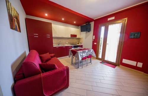 Cefalu Villa | Green Hills House - Small Apt - Wifi- Terraza con vista al mar- Estacionamiento privado