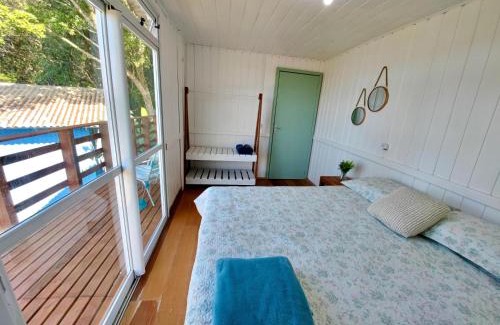 Palhoca Casa | GREEN HOUSE - com linda vista para o mar