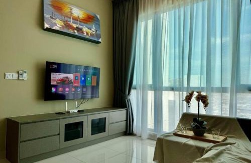 Bandar Sunway Apartamento | Greenfield C Residence Sunway Subang 10 Pax 3R2B with Internet