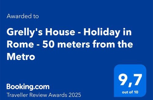 Tuscolano Apartamento | Grelly's House - Holiday in Rome - 50 meters from the Metro