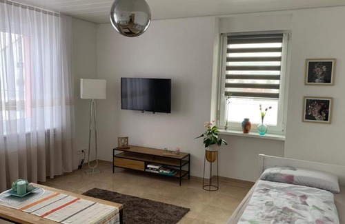 Grenzach-Wyhlen Apartamento | Grenznahe Ferienwohnung mit 4 Schlafzimmern