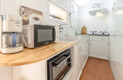 Llanca Apartamento | Grifeu 15 - Apartamento pequeño con patio