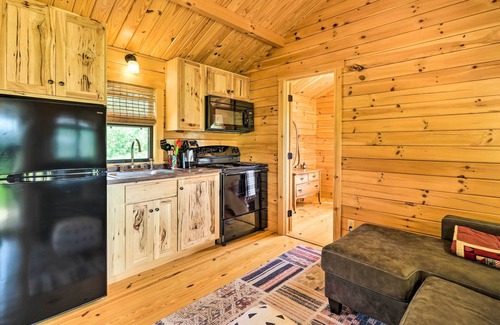 Sparta Cabina | Grill & River Access: Tiny Cabin in Sparta!