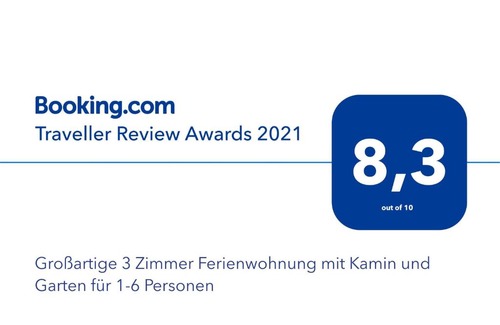 Kaufbeuren Apartamento | Großartige 3 Zimmer Ferienwohnung mit Kamin und Garten für 1-6 Personen