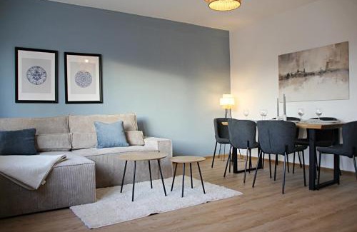 Hamm Apartamento | Große 6 Personen Wohnung I Balkon I zentral I Boxspringbett I Wifi