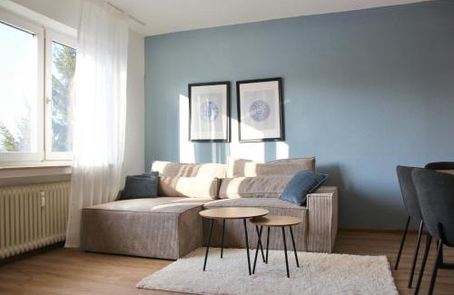 Hamm Apartamento | Große 6 Personen Wohnung I Balkon I zentral I Boxspringbett I Wifi