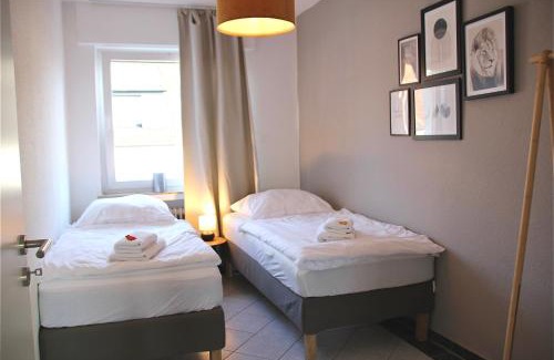 Hamm Apartamento | Große 6 Personen Wohnung I Balkon I zentral I Boxspringbett I Wifi