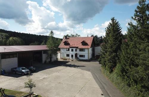 Burgpreppach Apartamento | Große Ferienwohnung auf dem Pferdehof Nähe Bamberg, Coburg, Schweinfurt