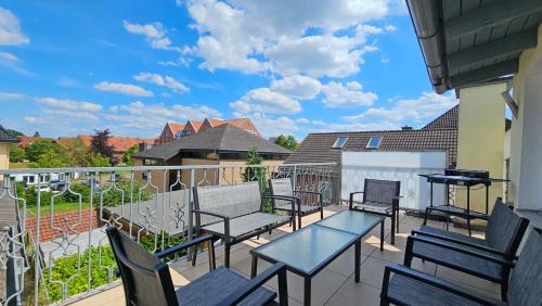 Loehne Apartamento | Große vollausgestattete 5-Zimmer Wohnung mit Parkplatz Nähe der Autobahnen A2 und A30