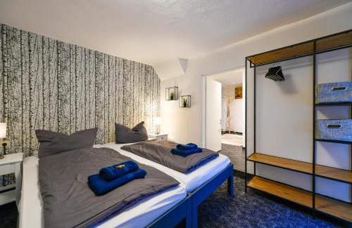 Gallinchen Apartamento | Großes Spree Apartment, 3 Schlafzimmer bis 10 Personen, 4x KfZ Parkplatz, Terrasse, Waschtrockner, Wlan, Netflix