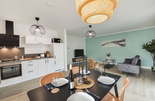 Brackwede Apartamento | Großzügig & Individuell - Balkon Wifi TV