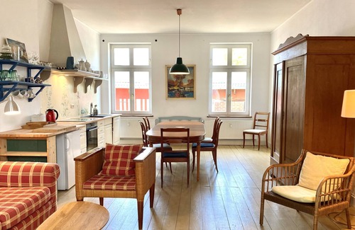 Rerik Otro | Großzügiges Familien-apartment im Herrenhaus an der Ostsee