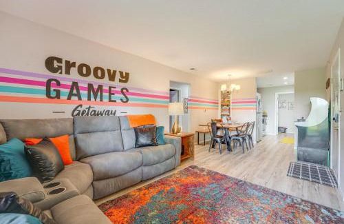 Branson Apartamento | Groovy Games Getaway - 5 Mi to Branson Strip