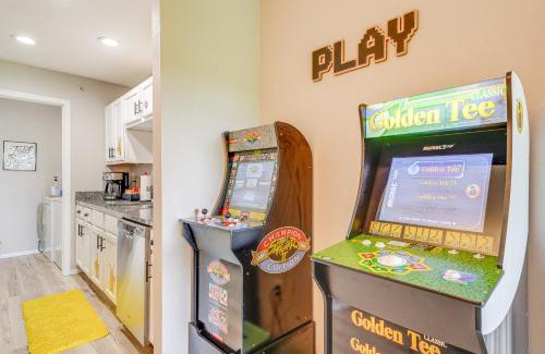 Branson Apartamento | Groovy Games Getaway - 5 Mi to Branson Strip