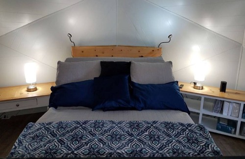 Indian Mountain Cabaña | Groovy Hippie Dome! / Full RV Hookups too!