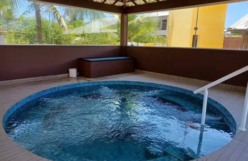 Barra Nova Apartamento | Ground floor suite with hammock and private balcony