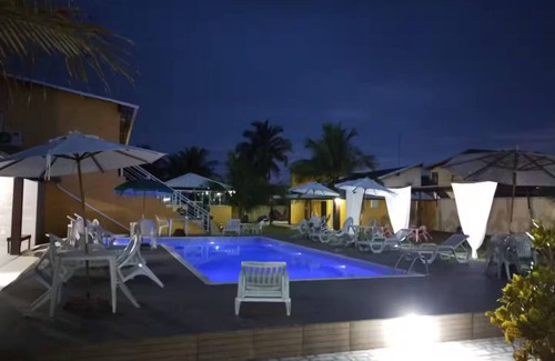 Barra Nova Apartamento | Ground floor suite with hammock and private balcony