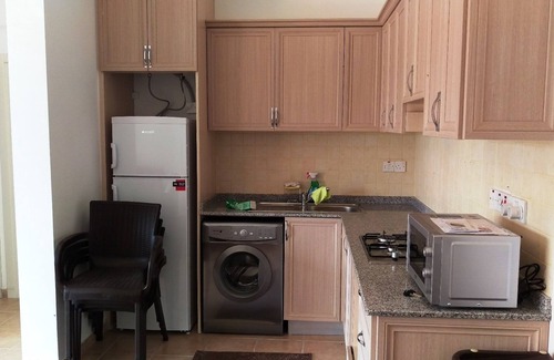 Trikomo Apartamento | Apartamento de 1 dormitorio en planta baja en el norte de Chipre, cerca de Long Beach e Iskele