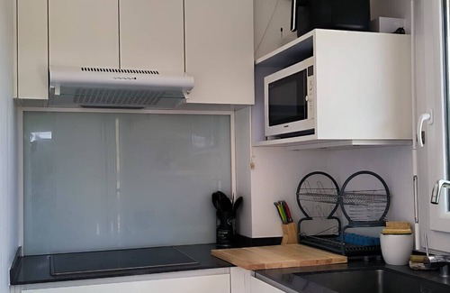 Saint-Cyprien Plage Apartamento | Apartamento en planta baja con piscina