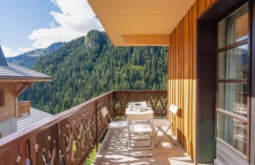 Chatel Apartamento | Ground floor, balcony, parking, tv, 54m², Châtel