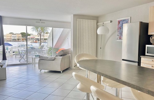 Le Grau-Du-Roi Apartamento | Marina agradable para 6 personas.