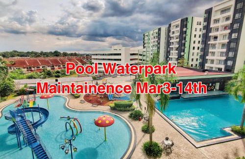 Kampung Kuala Pari Apartamento | Groundfloor Poolside Manhattan Ipoh Free Netflix&Carpark
