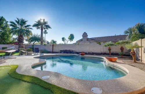 Palm Valley Casa | Group Getaway with Pool and Putting Green in Goodyear