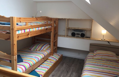 Nouan-sur-Loire Casa | Alojamiento de grupo en el corazón de la ciudad y en el centro de Châteaux de la Loire
