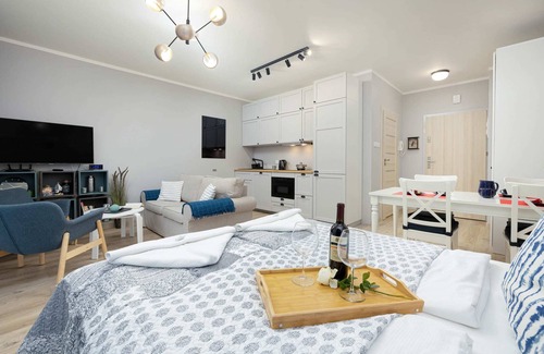 Pobierowo Apartamento | Grunwaldzka 6B | Studio by the Beach | Balcony