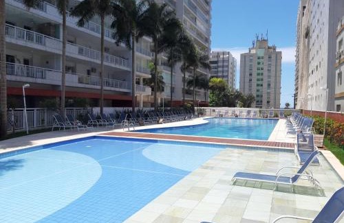Asturias Apartamento | GUARUJÁ ASTURIAS, LAZER COMPLETO, AR CONDICIONADO E VARANDA GOURMET