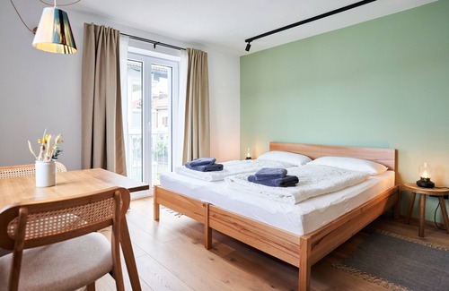Bad Toelz Casa | Casa de huéspedes 'Alte Seifensiederei - Jane' con terraza compartida, jardín compartido y Wi-Fi