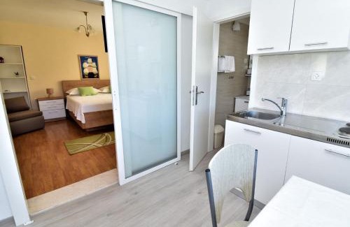 Srebreno Apartamento | Guest House Kanjuo - Studio Apartment with Terrace and Garden View