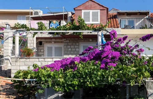 Babin Kuk Apartamento | Guest House Misita - One Bedroom Apartment with Balcony and Sea View