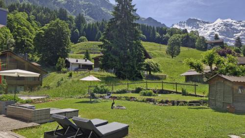 Wengen Apartamento | Guest Rooms with a great view at Residence Brunner