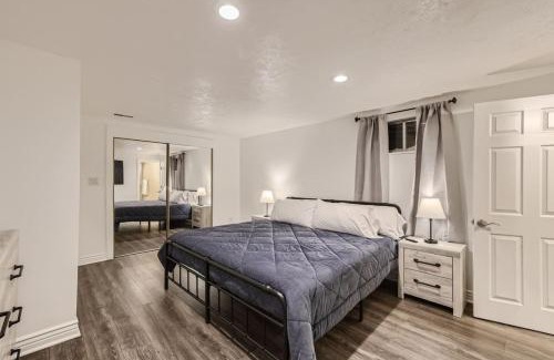 Arvada Casa | Guest Suite With A Pool A Hot Tub And A Fireplace In Arvada