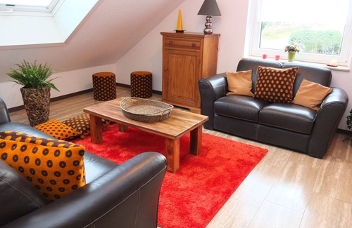 Landolfshausen Apartamento | Pensión en un bosque cierre idílica