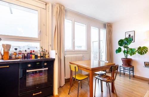 Le Pre-Saint-Gervais Apartamento | GuestReady - Élégance Lumineuse Près de Paris