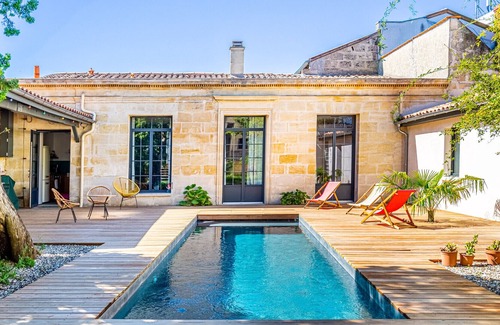 Saint-Bruno - Saint-Victor Apartamento | GuestReady -Apartamento con jardín y piscina