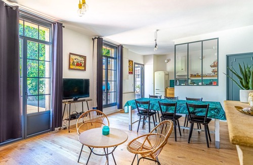Saint-Bruno - Saint-Victor Apartamento | GuestReady -Apartamento con jardín y piscina