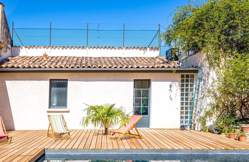 Saint-Bruno - Saint-Victor Apartamento | GuestReady -Apartamento con jardín y piscina
