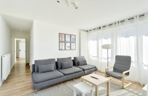Bobigny Apartamento | GuestReady - Escapada luminosa con vistas a la ciudad