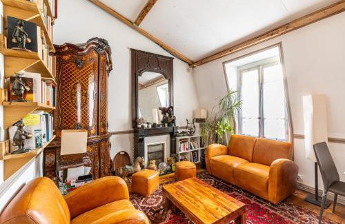 Jardin des plantes Apartamento | GuestReady - Charming apartment with mezzanine