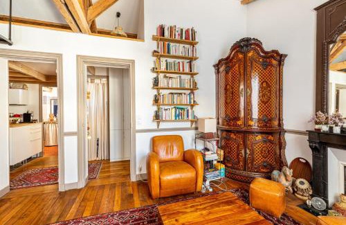 Jardin des plantes Apartamento | GuestReady - Charming apartment with mezzanine