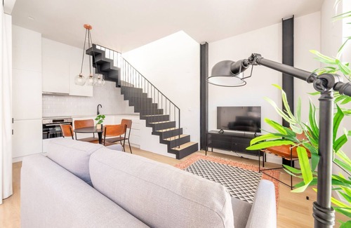 Alto do Pina Apartamento | GuestReady - Estudio moderno con terraza